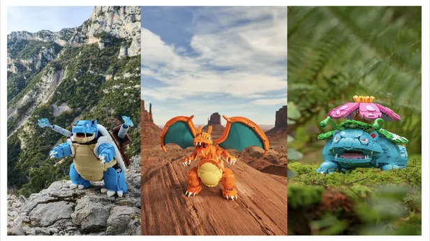 Lego en Pokémon onthullen de eerste sets uit hun samenwerking.