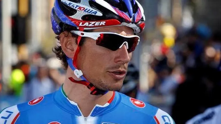 Pozzato zet fiets voorlopig aan de kant