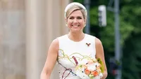 Modekoningin Máxima: 'Die handbeschilderde jurk is zo koninklijk!' 