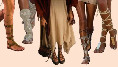 Gladiatorsandalen zijn dé comeback van 2026: zo draag je ze naar kantoor (zónder die festival-vibes)