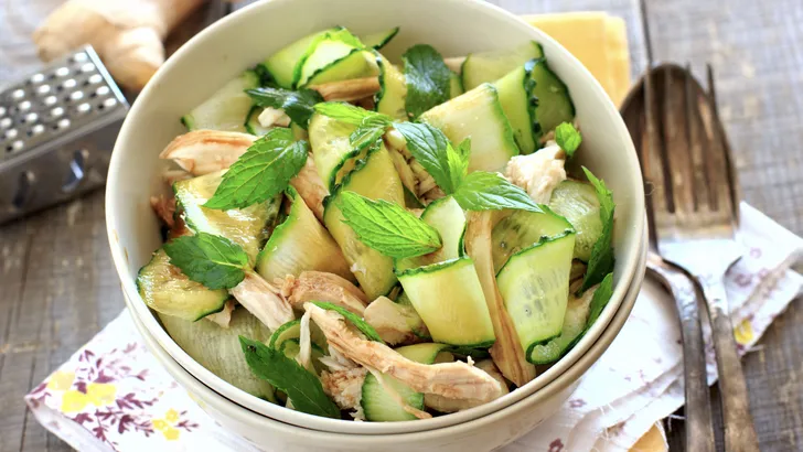 Maaltijdsalade met kip