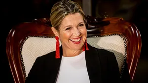 Máxima tijdens het staatsbezoek aan Kenia