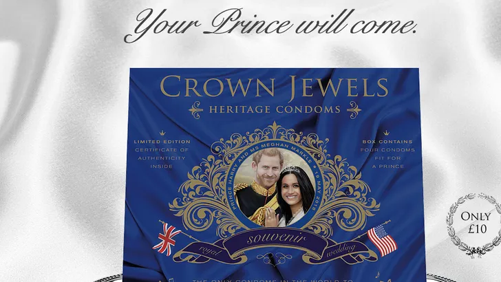 Nu al de beste souvenir rondom hét huwelijk: Royal Wedding Condoms