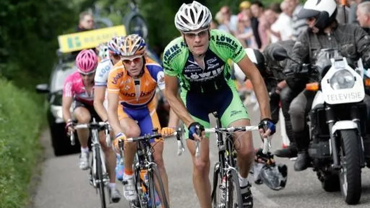 Marc Lotz hangt de fiets nu echt in de schuur