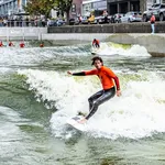 Surfpool in het centrum van Rotterdam