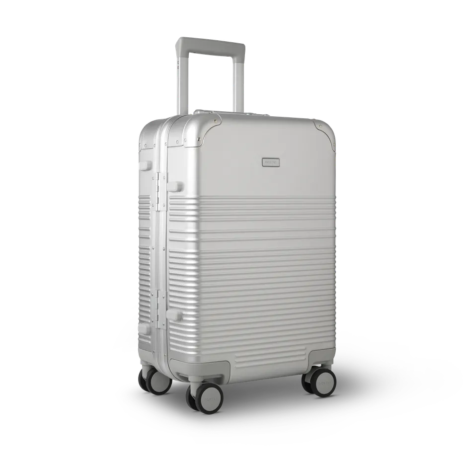Nortvi koffer in aluminium silver - €499