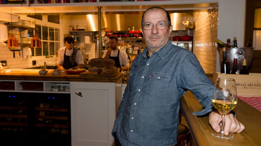 Chef-kok Alain Caron