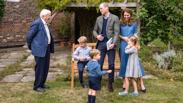Kleine Cambridge'jes interviewen Sr David Attenborough