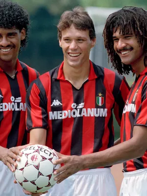 Het Nederlandse super-trio van AC Milan