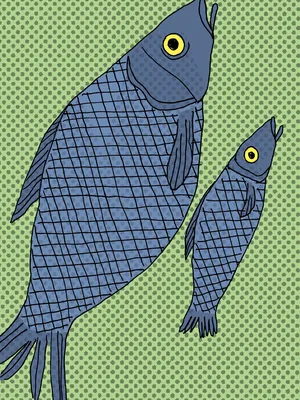 Illustratie vissen