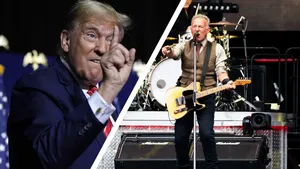 Donald Trump en Bruce Springsteen