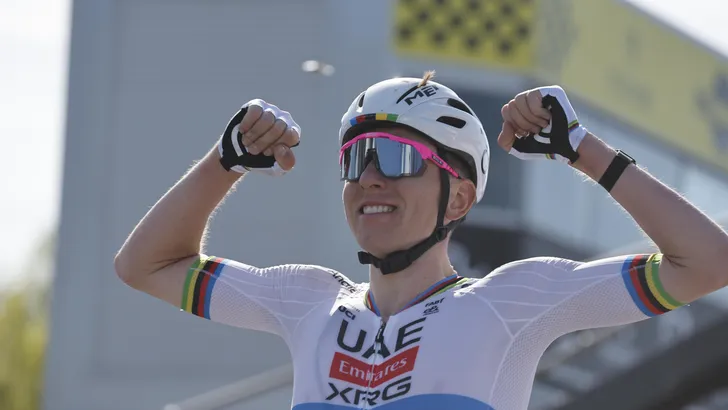 tadej pogacar in de ronde van vlaanderen