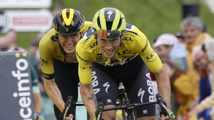 roglic versus jorgenson in dauphiné 2025