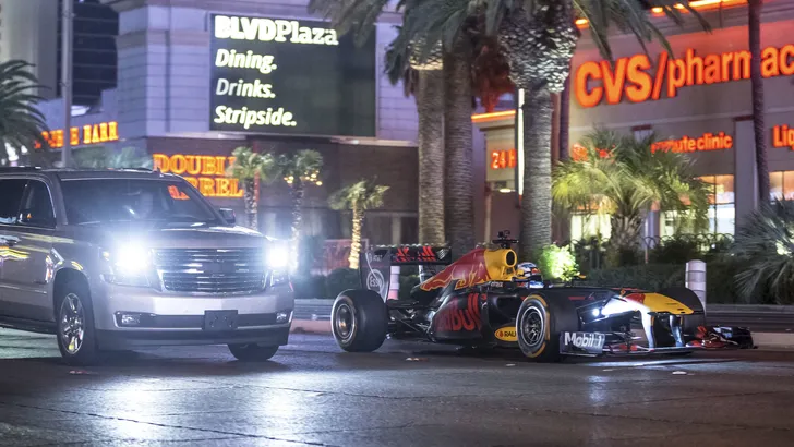 Las Vegas GP-circuit tijdens raceweekend open voor publiek