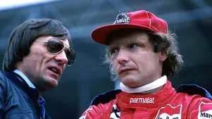 Niki Lauda. Op Zandvoort behaalde Lauda zijn laatste overwinning in de Formule 1.