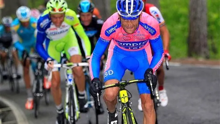 Tourploeg Lampre met Petacchi en Scarponi