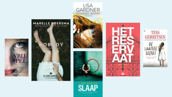 LEZERSAANBIEDING: 6 THRILLERS VOOR MAAR € 29,95