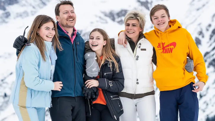 Fotosessie met de koninklijke familie in Lech 2020