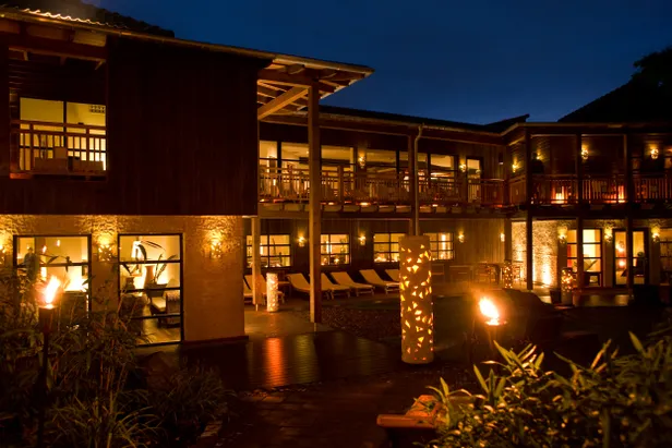 Net zo weldadig, maar een stuk minder prijzig, die Bali Therme in Duitsland.