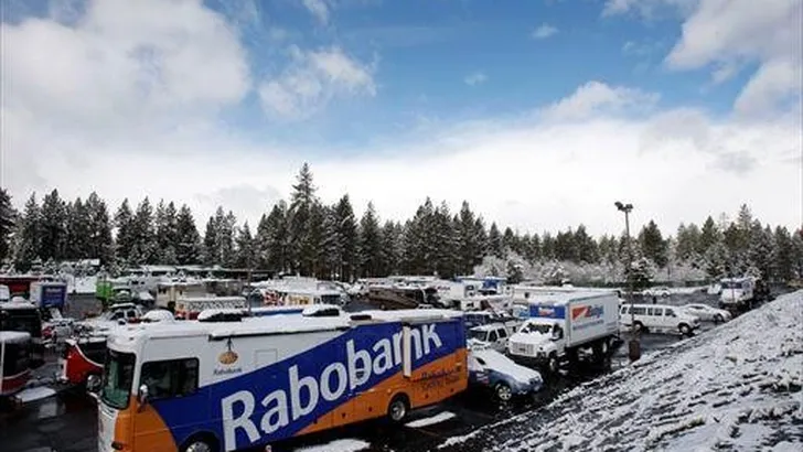 Start Ronde van Californië uitgesteld om sneeuw