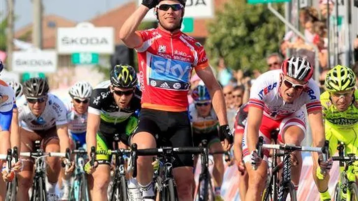 Cavendish wint wederom in Giro d'Italia