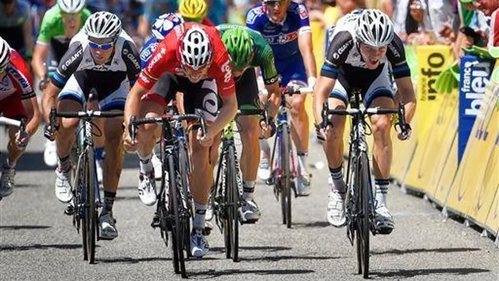 Arndt sprintwinnaar in de Dauphiné