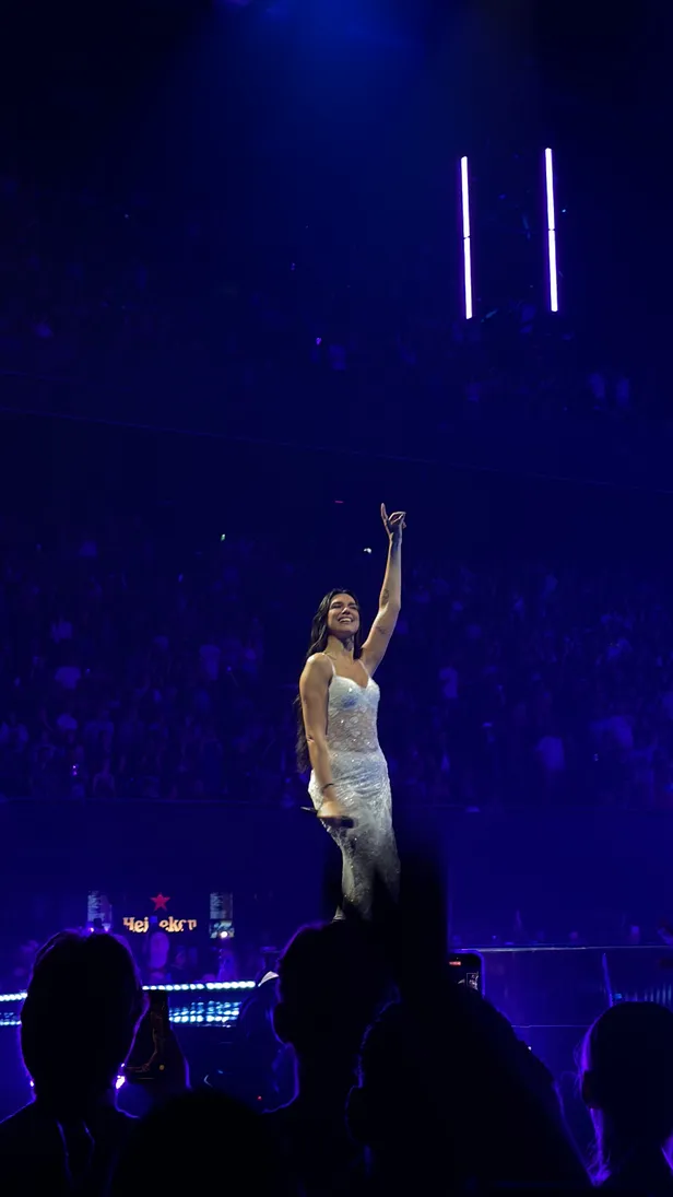 Dua Lipa in Amsterdam 
