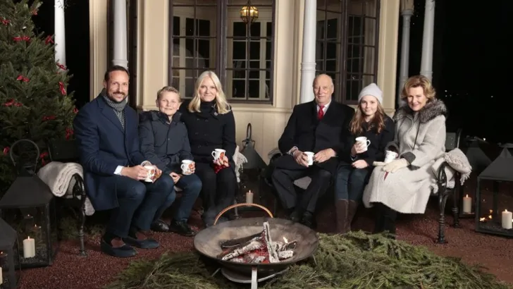 'God Jul' van de Noorse royals! 
