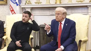 Zelensky en Trump