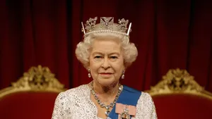 wassenbeeld koningin elizabeth