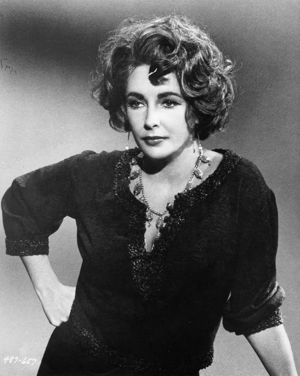 Archieffoto van Elizabeth Taylor.