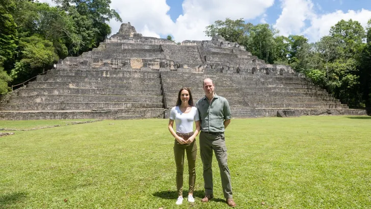 William & Kate: Maya-ruïnes en survivaltraining