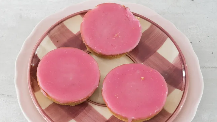 Roze koeken