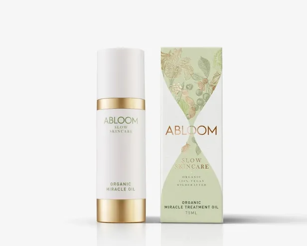 Productfoto van de Organic Miracle Oil van Abloom Slow Skincare.