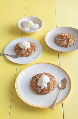 Eenpersoons-appeltaart
