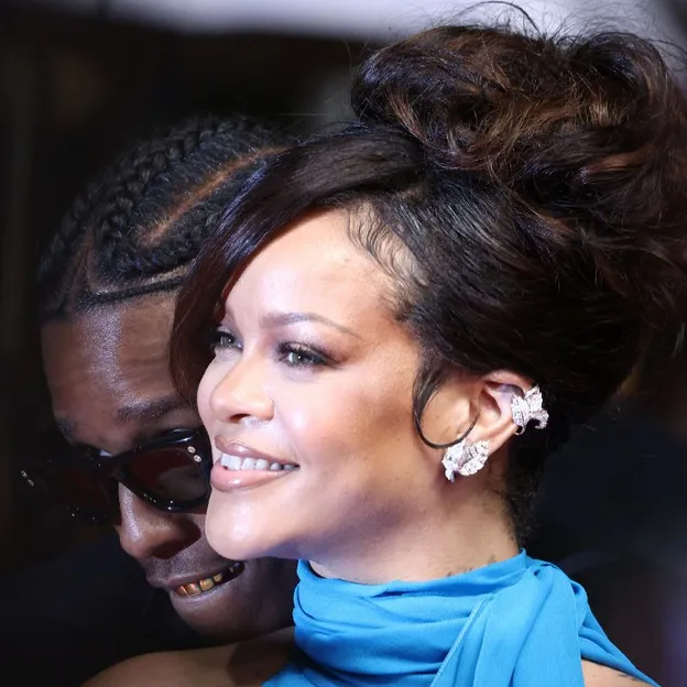 A$AP Rocky en Rihanna tijdens het filmfestival van Cannes