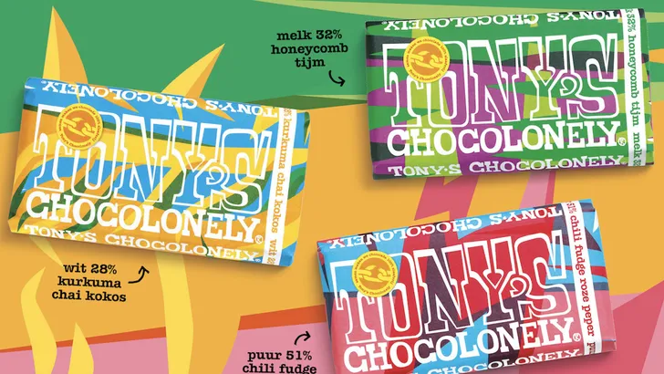 Het wordt smullen met de nieuwe smaken van Tony's Chocolonely! 