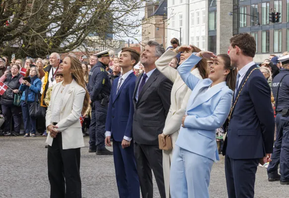 Prinses Isabella was duidelijk onder de indruk!