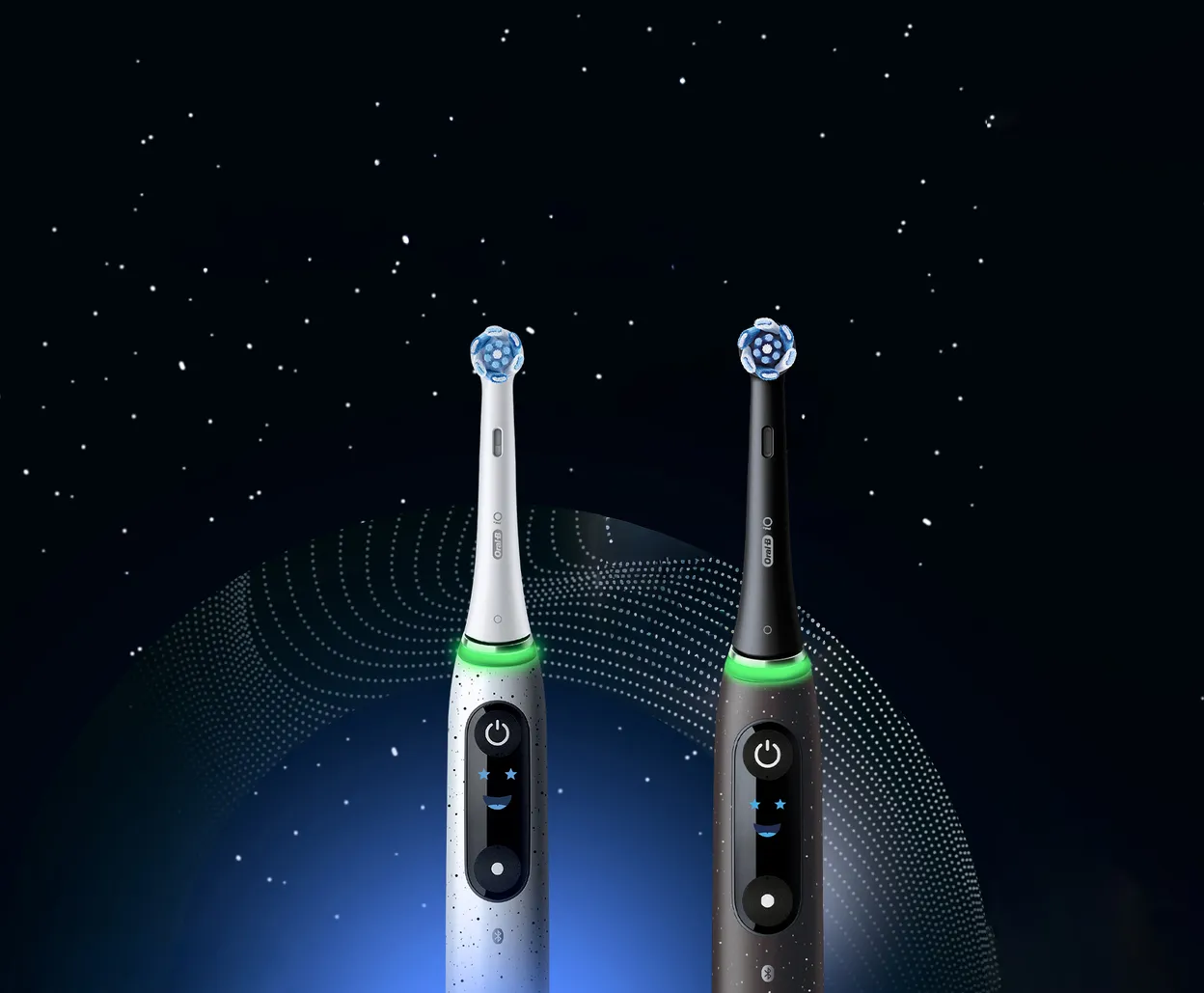 De Oral-B iO-serie is verkrijgbaar in meerdere kleuren