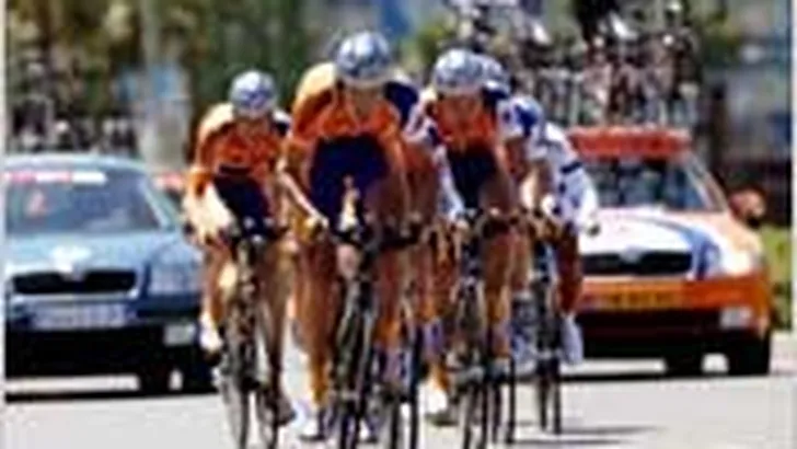 Ploegen Pro-Tour tijdrit Rabobank en Shimano