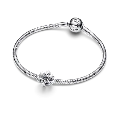 Pandora Charm - Sterling Silver Zirconia 