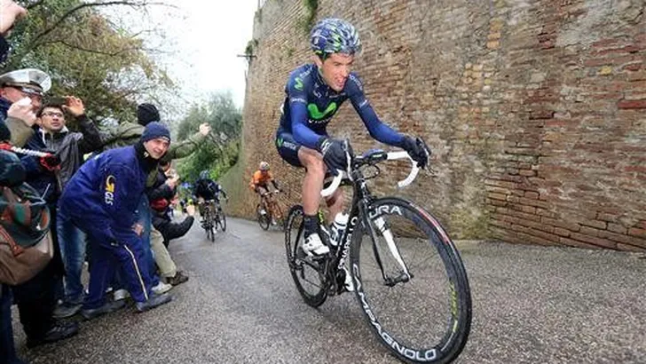 Cobo en Intxausti kopmannen Movistar in Giro