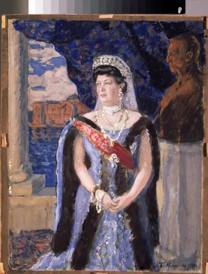 Maria Pavlona met de tiara (NL Beeld)