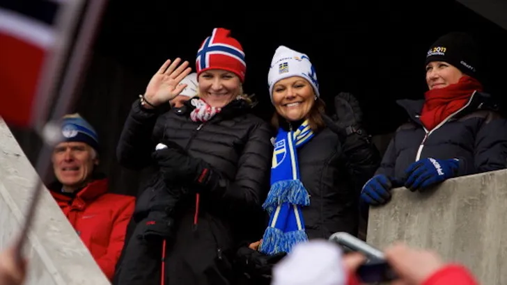 Een royal ski-uitje