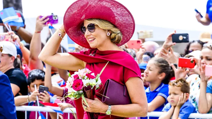 Koning Willem Alexander, Koningin Maxima en Prinses Amalia Bezoeken Aruba Dag 1