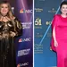 Heel Hollywood hongert: de comeback van skinny – Tweeluik foto's van Kelly Clarkson, links uit 2022 en rechts uit 2024.