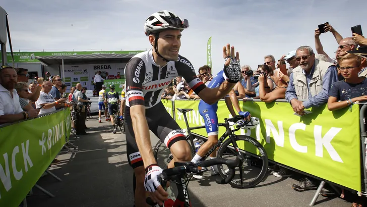Zo laat start Dumoulin aan zijn tijdrit in de BinckBank Tour