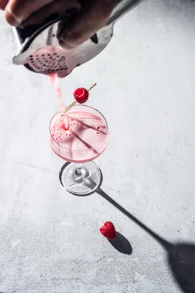 Raspberries & Roses