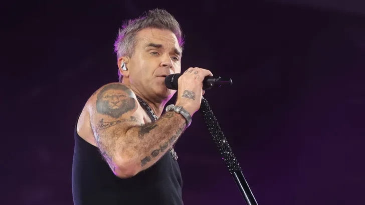 Robbie Williams performs in München