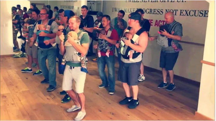 Word je blij van: linedance met baby's